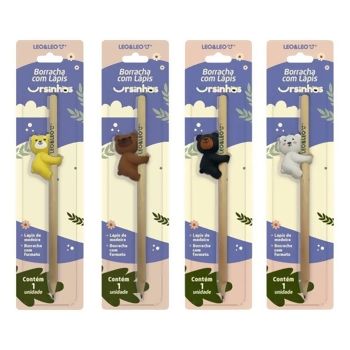 LAPIS COM BORRACHA URSINHO